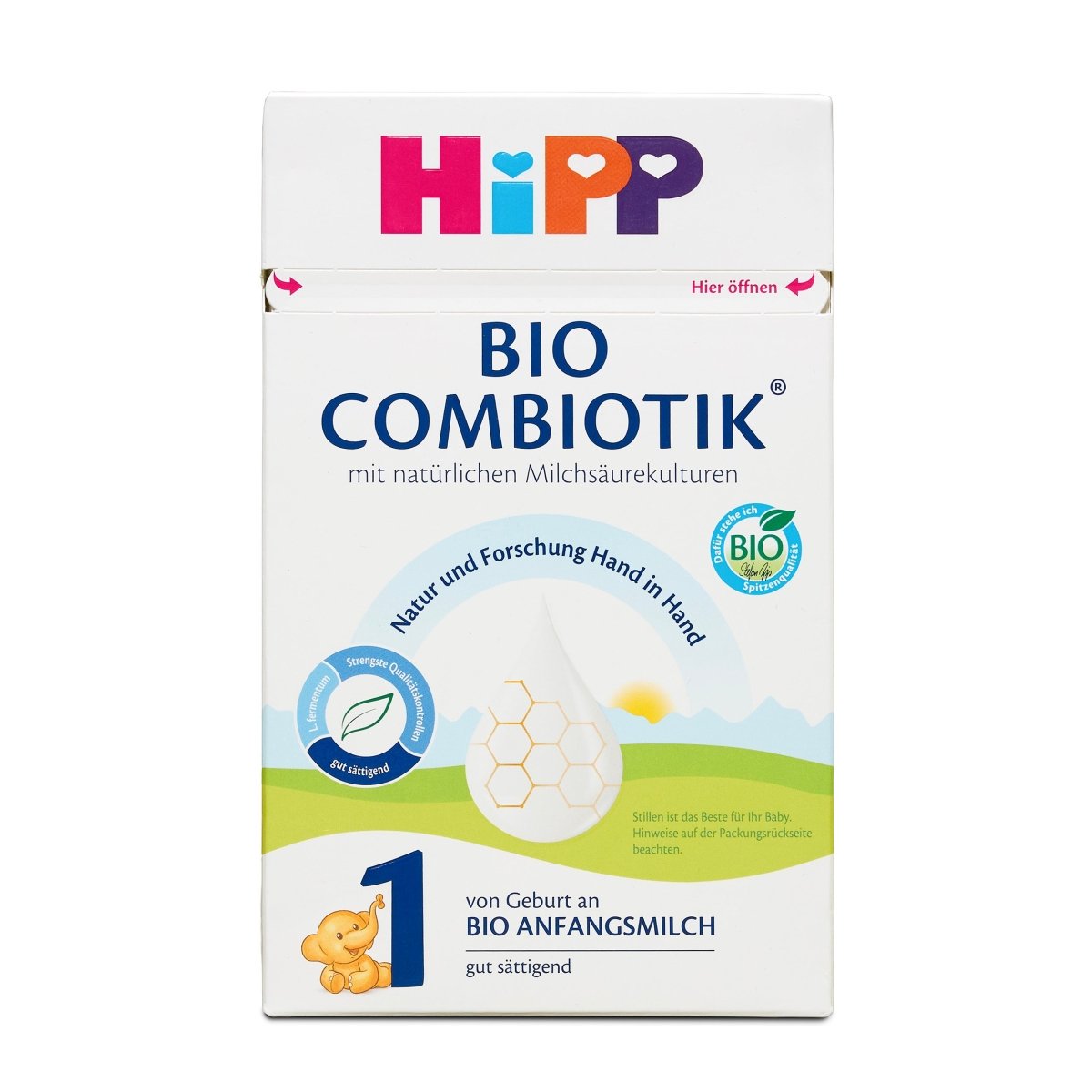 HiPP Bio Combiotik Stage 1 German Organic Formula – From Birth (600g)