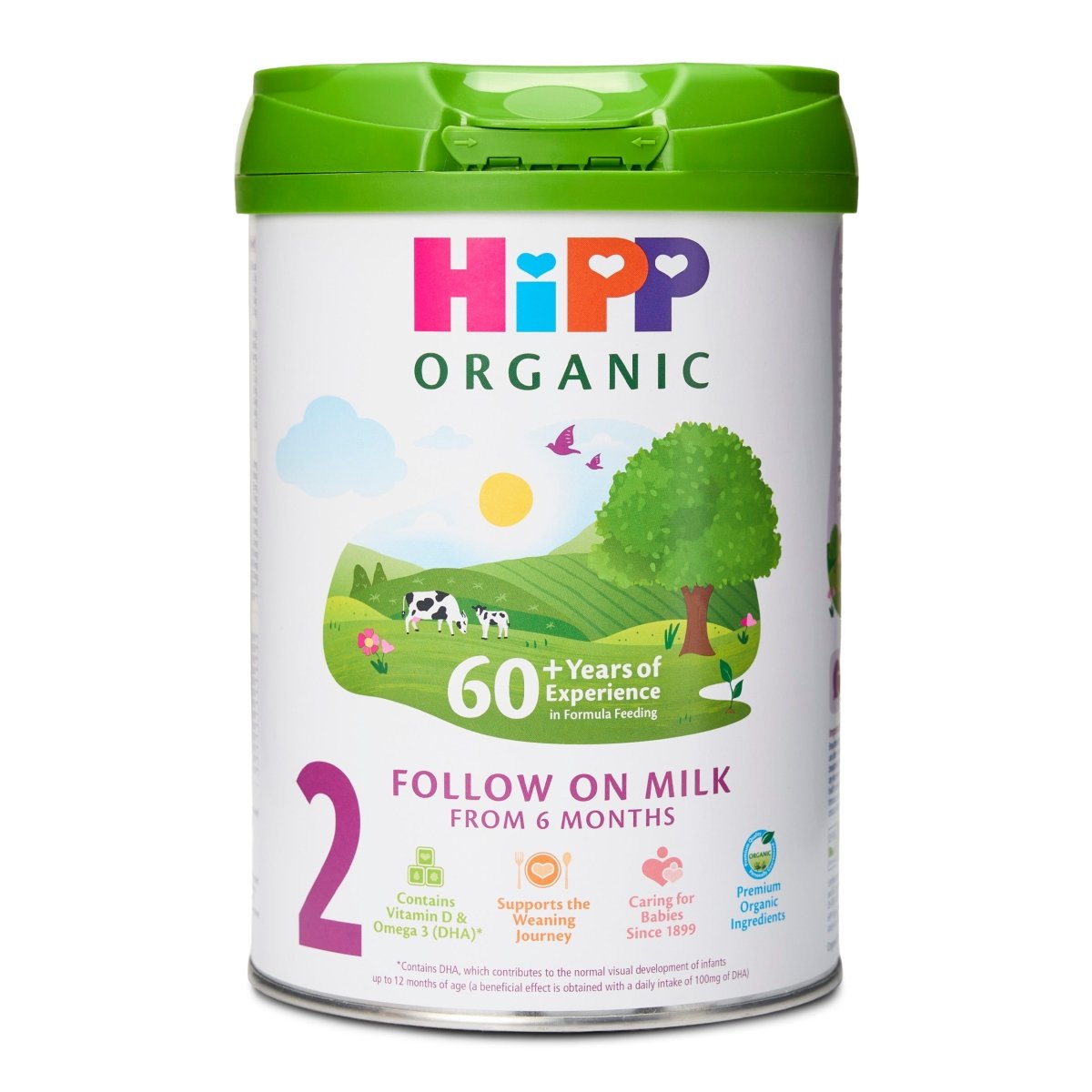 HiPP UK Organic Stage 2 – 6+ Months (800g)